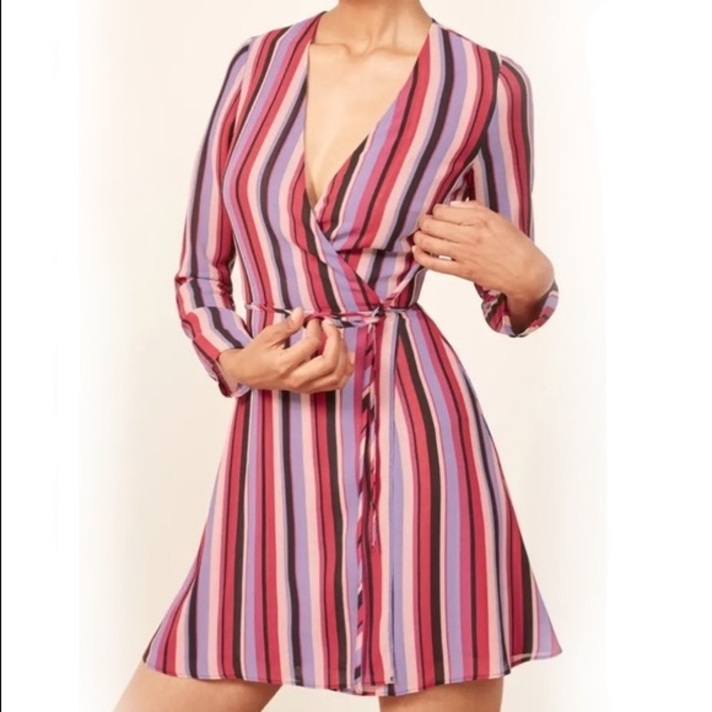 Reformation Gjelina Wrap Dress NWT XS